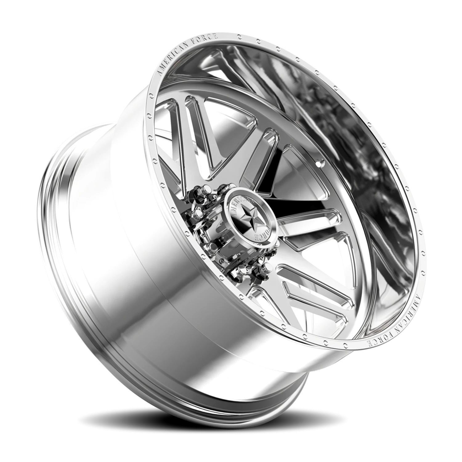 American Force CKH35 Phoenix CC Polished 22x12 -55 5x139.7mm 77.8mm - Wheelwiz