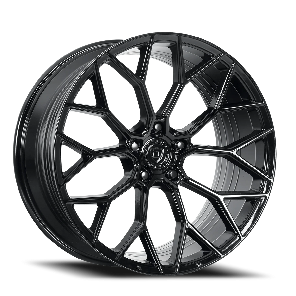 Dolce Performance Pista Gloss Black 19x8.5 +28 5x120mm 72.56mm