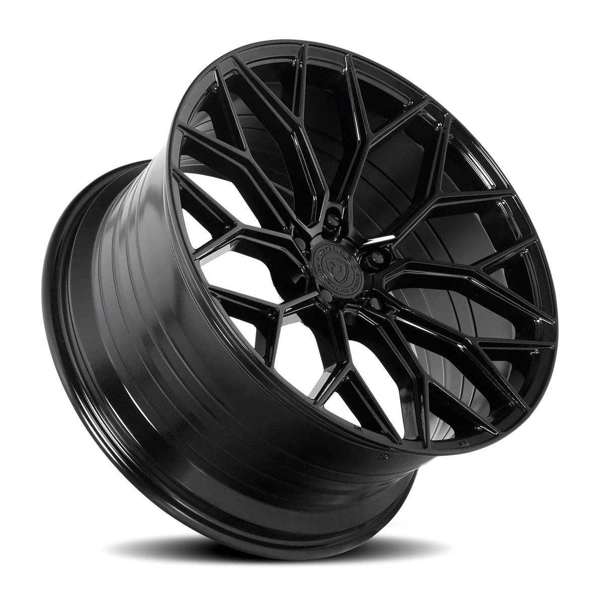 Dolce Performance Pista Gloss Black 20x8.5 +28 5x120mm 72.56mm