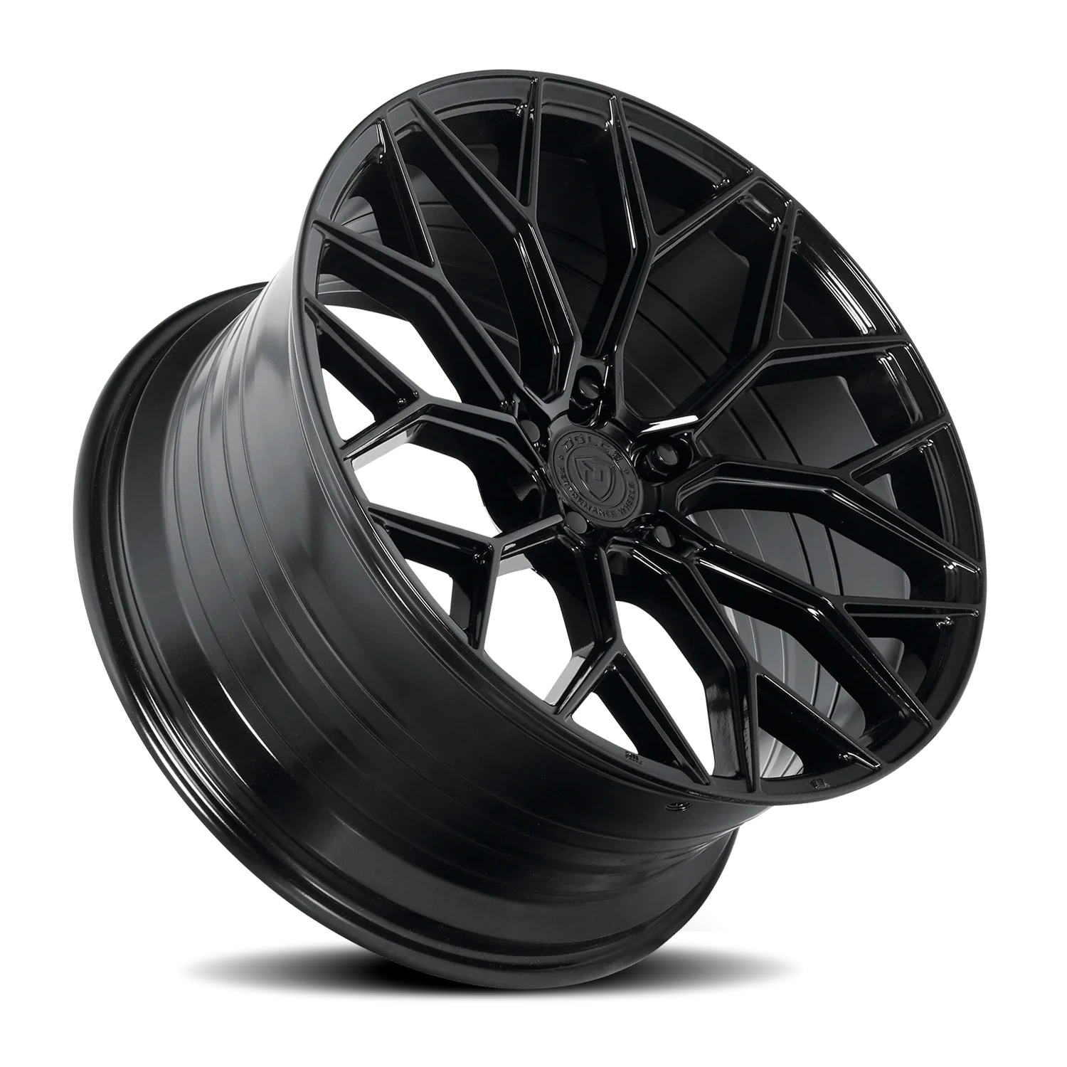 Dolce Performance Pista Gloss Black 19x8.5 +28 5x120mm 72.56mm