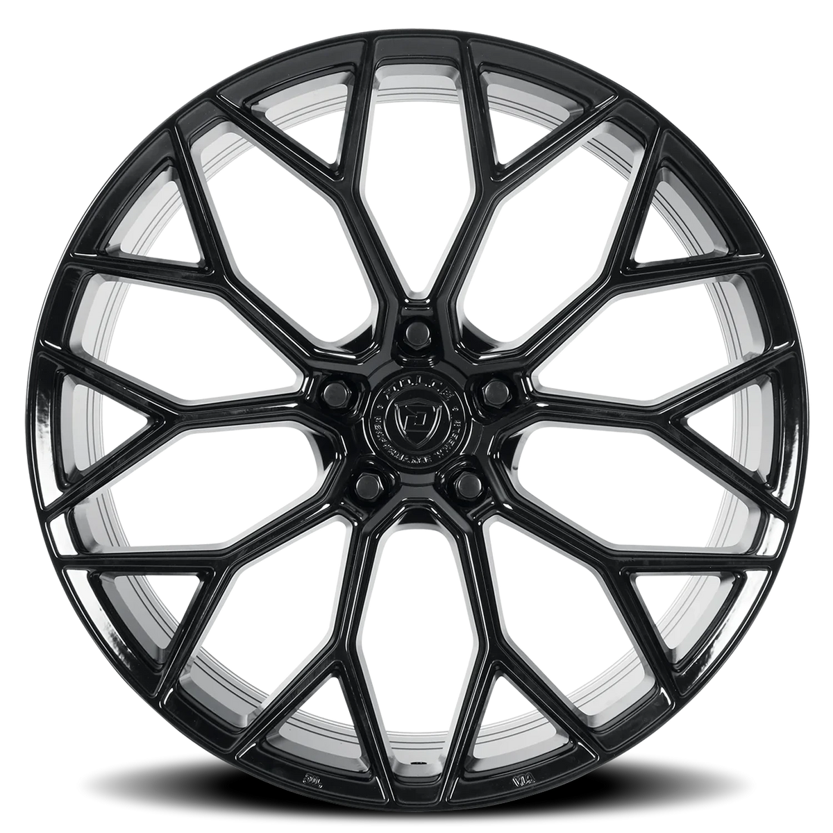 Dolce Performance Pista Gloss Black 19x8.5 +28 5x120mm 72.56mm