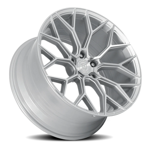 Dolce Performance Pista Gloss Silver W/ Machined Face 19x9.5 +40 5x114.3mm 73.1mm