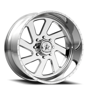 American Force F29 Power SS Polished 24x12 -40 8x165.1mm 117mm - Wheelwiz