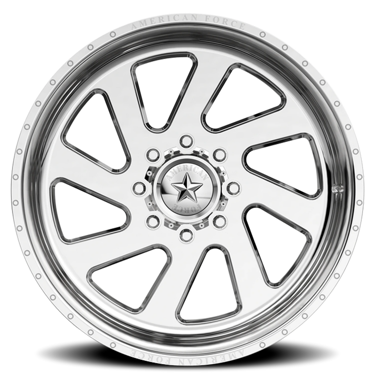 American Force F29 Power SS Polished 26x16 -101 8x180mm 124mm - Wheelwiz