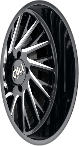 Cali Off-road PURGE Gloss black milled 22x12 -51 6x139.7mm 106mm