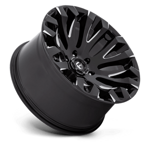 Fuel Offroad D828 QUAKE Gloss Black Milled 20x9 +1 5x127mm 71.5mm - Wheelwiz