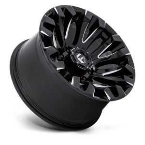 Fuel Offroad D828 QUAKE Gloss Black Milled 20x10 -18 8x170mm 125.1mm - Wheelwiz