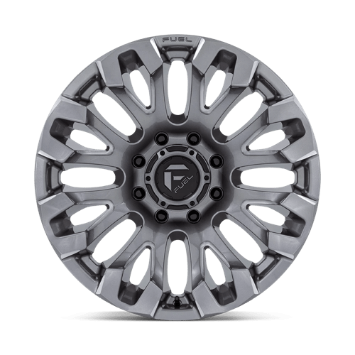 Fuel Offroad D830 QUAKE Platinum 20x9 +1 8x180mm 124.2mm - Wheelwiz