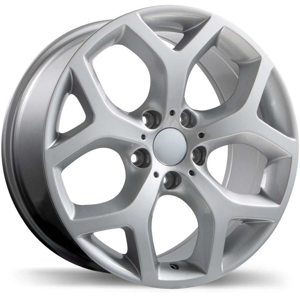 Replika R131C Gloss Silver 18x8.5 +46 5x120mm 74.1mm