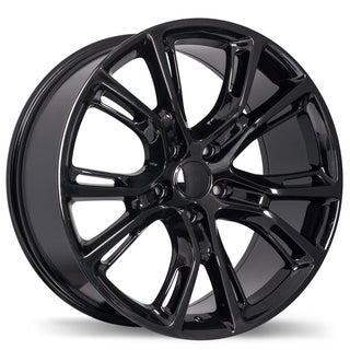 Replika R148B Gloss Black 18x8 +34 5x127mm 71.5mm