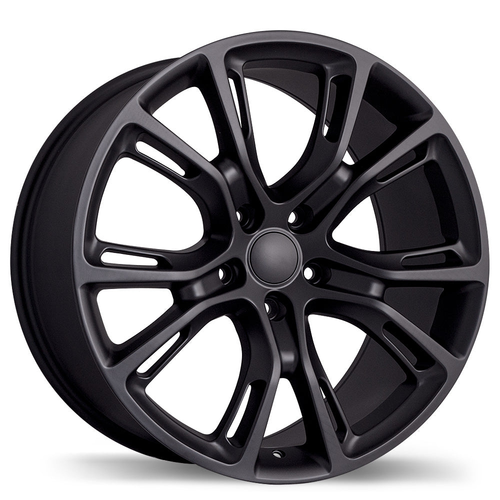Replika R148B Matte Black 20x9 +34 5x127mm 71.5mm - Wheelwiz