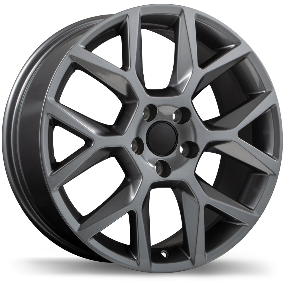 Replika R151A Gloss Gunmetal 17x7.5 +45 5x112mm 57.1mm - Wheelwiz