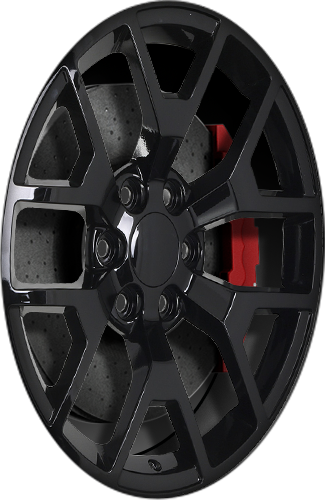 Replika R162A Gloss Black 20x9 +27 6x139.7mm 78.1mm