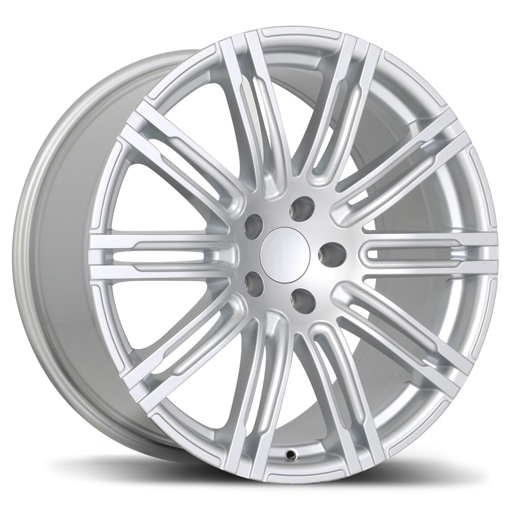 Replika R188 Gloss Silver 19x8.5 +28 5x112mm 66.5mm - Wheelwiz