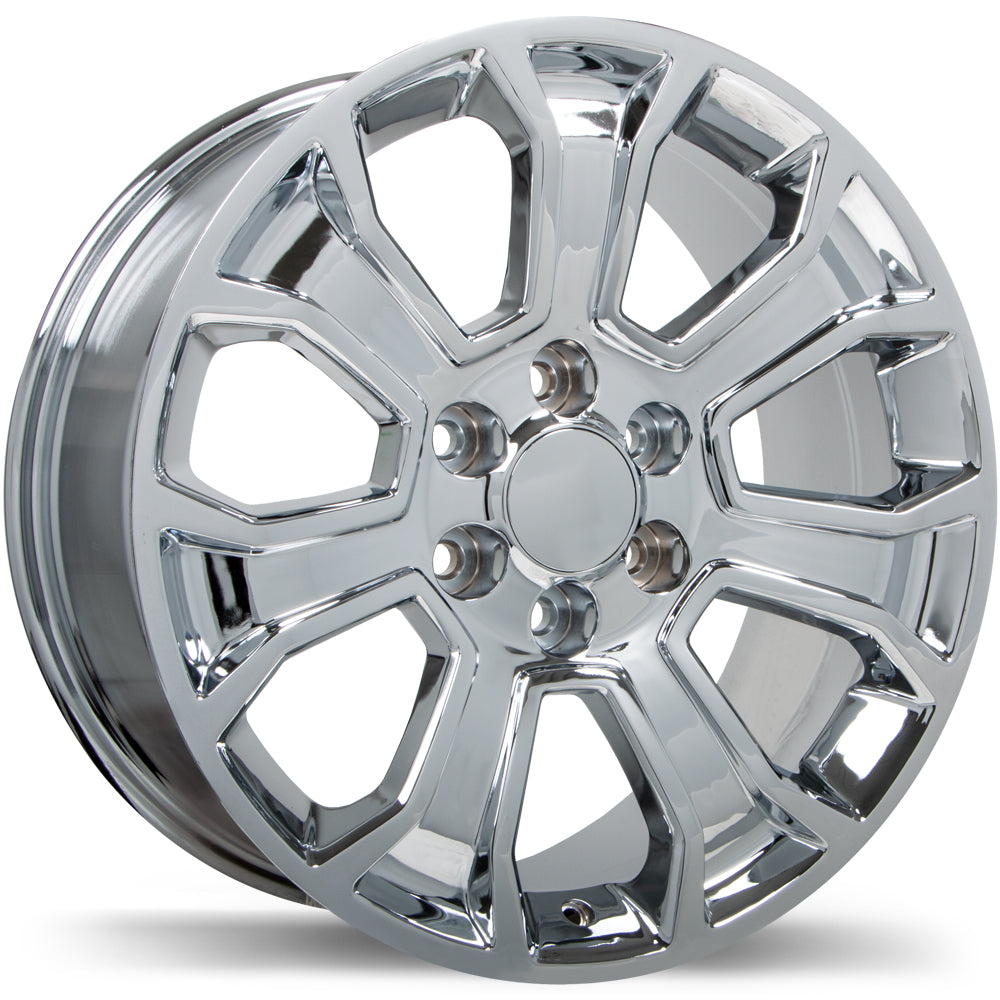 Replika R204 Chrome 22x9 +24 6x139.7mm 78.1mm - Wheelwiz