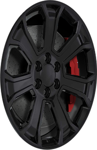 Replika R204 Gloss Black 20x9 +24 6x139.7mm 78.1mm