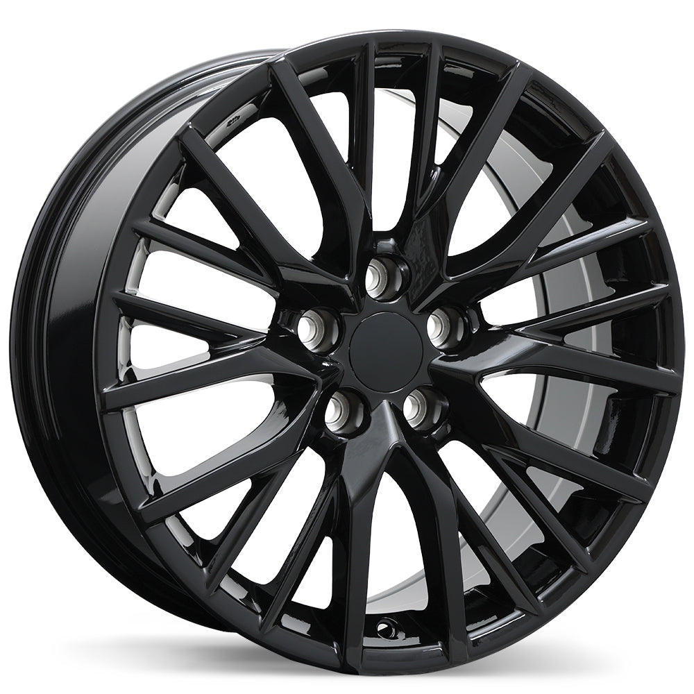 Replika R224 Gloss Black 18x7.5 +35 5x120mm 60.1mm