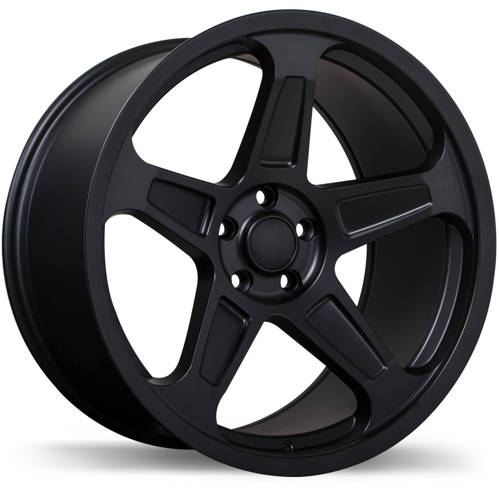 Replika R227 Satin Black 20x10.5 +25 5x115mm 71.5mm - Wheelwiz
