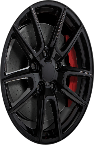 Replika R228 Gloss Black 18x8 +45 5x127mm 71.5mm