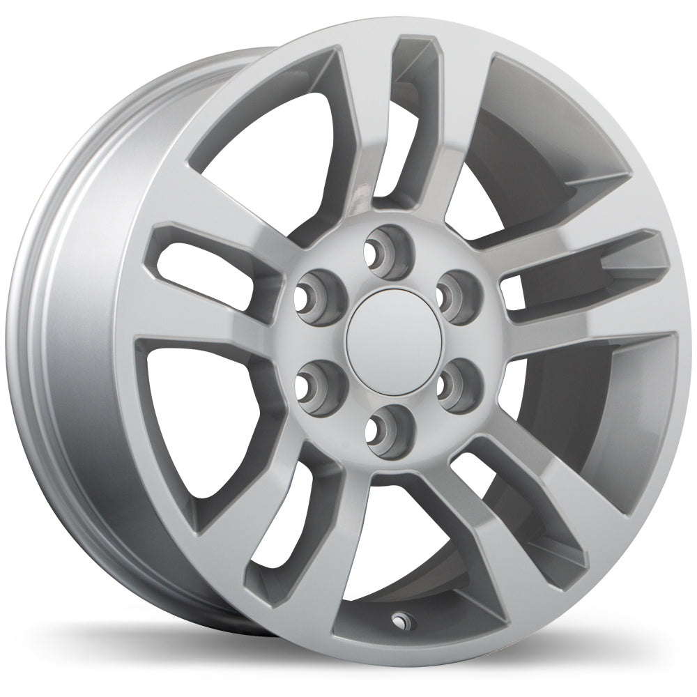 Replika R237 Gloss Silver 18x8.5 +20 6x139.7mm 78.0mm - Wheelwiz