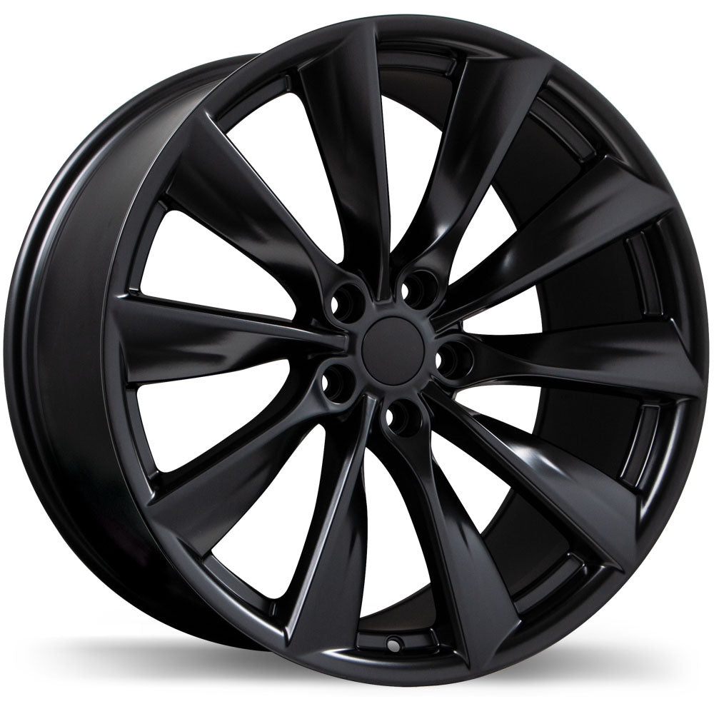Replika R241 Satin Black 20x10 +40 5x114.3mm 70.2mm - Wheelwiz
