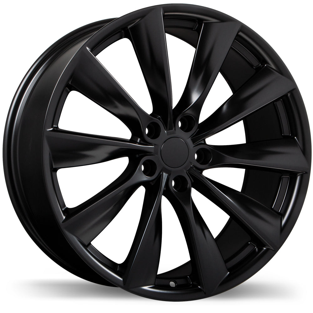 Replika R241B Satin Black 20x8.5 +35 5x114.3mm 64.1mm - Wheelwiz