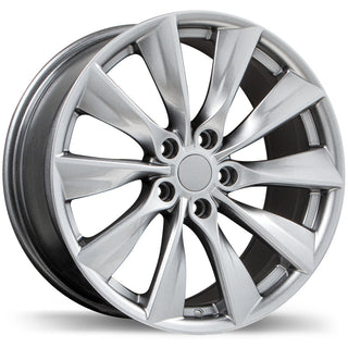 Replika R241B Gloss Silver 18x8.5 +40 5x114.3mm 64.1mm