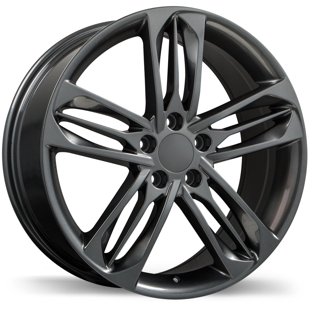 Replika R242 Gloss Gunmetal 19x8 +50 5x114.3mm 64.1mm - Wheelwiz