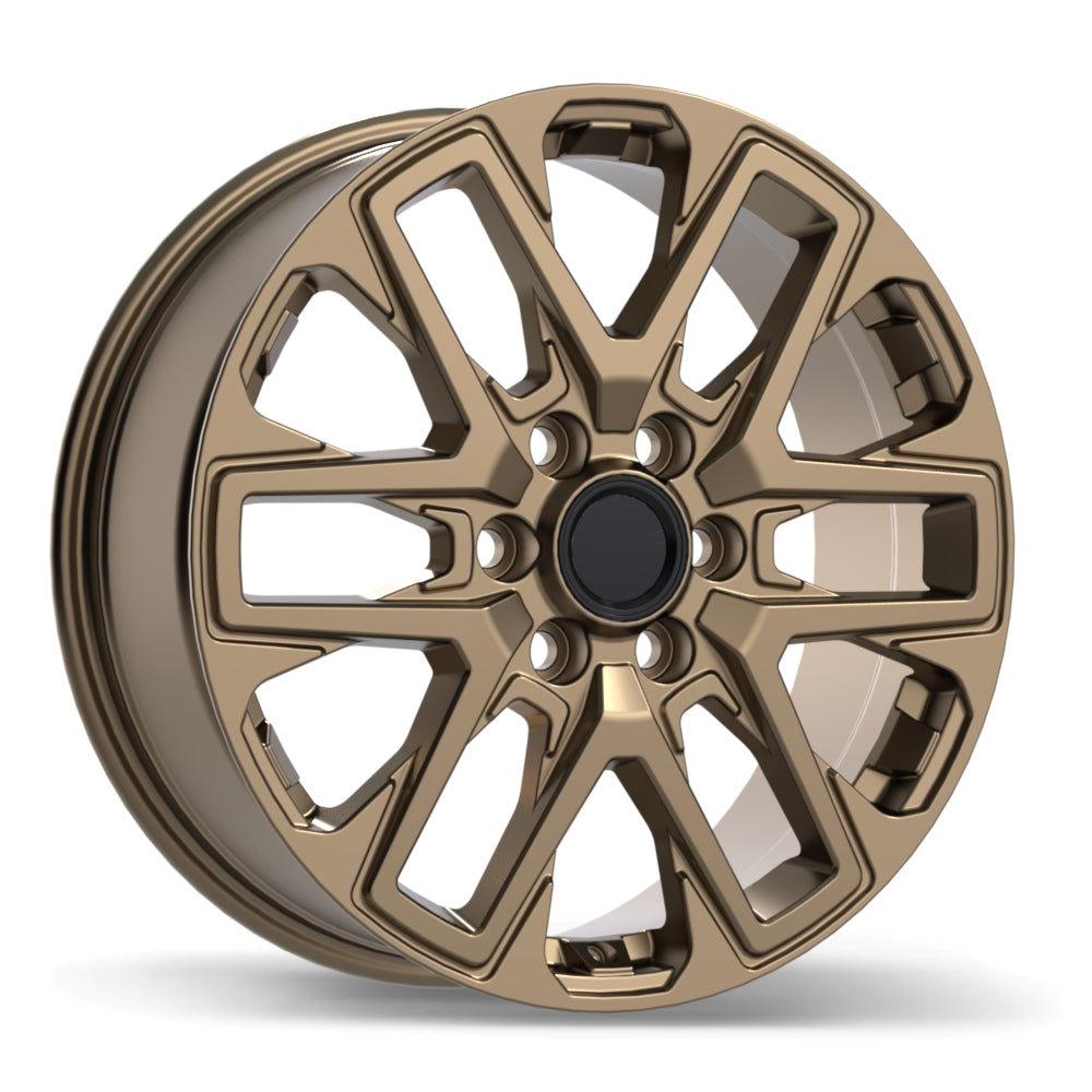Replika R262 Satin Bronze 20x7.5 +60 6x139.7mm 95.1mm - Wheelwiz