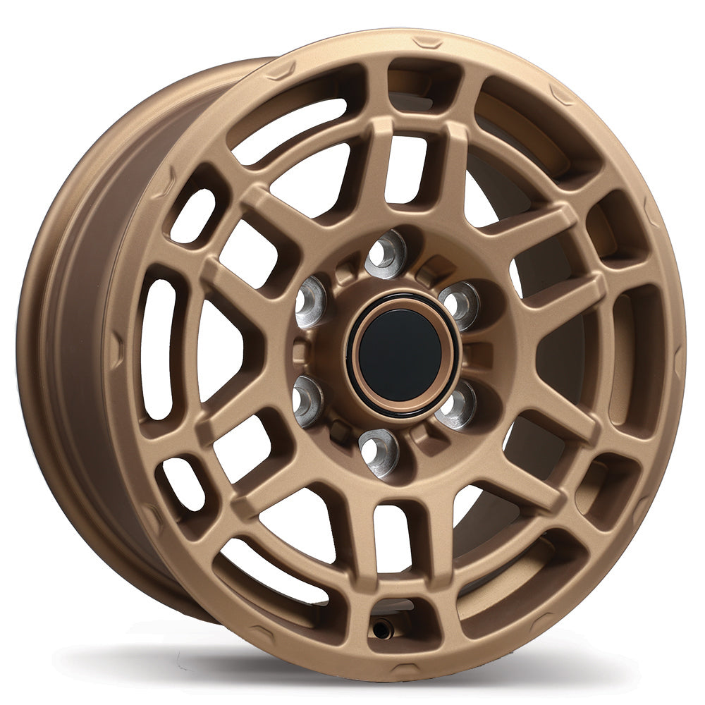Replika R265 Satin Bronze 16x7 +25 6x139.7mm 106.1mm