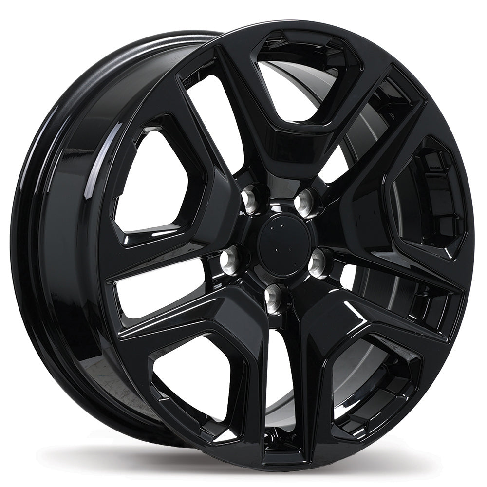 Replika R268 Gloss Black 17x7 +35 5x114.3mm 60.1mm