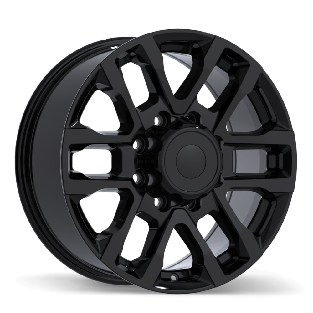 Replika R273 Gloss Black 18x8 +57 8x165.1mm 121.1mm