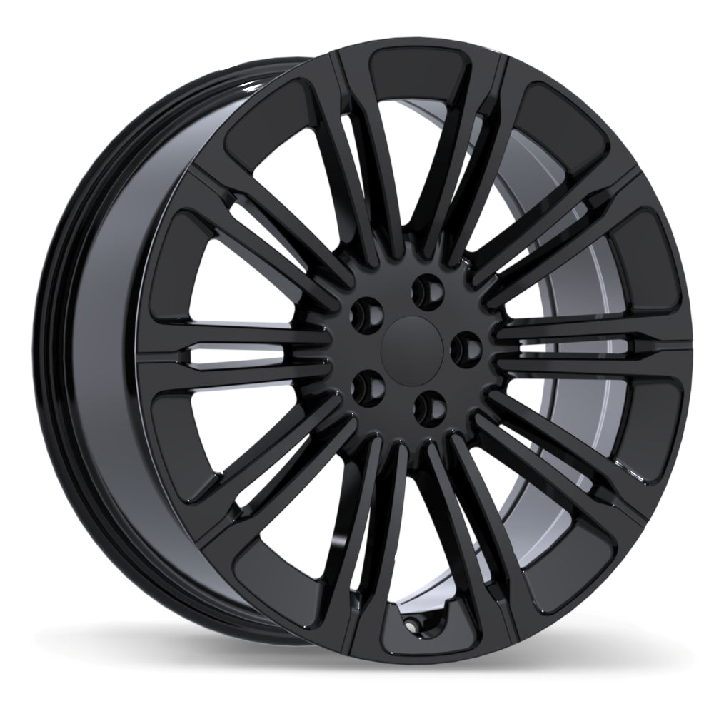 Replika R277 Gloss Black 20x8.5 +42 5x120mm 72.6mm