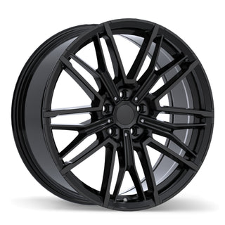 Replika R283 Gloss Black 19x8 +35 5x112mm 66.6mm