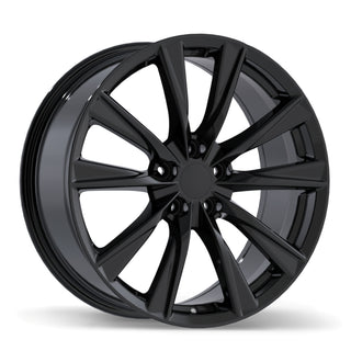 Replika R284 Gloss Black 19x8 +40 5x114.3mm 60.1mm