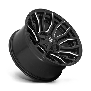 Fuel Offroad D711 RAGE Gloss Black Milled 20x10 -18 8x165.1mm 125.1mm - Wheelwiz