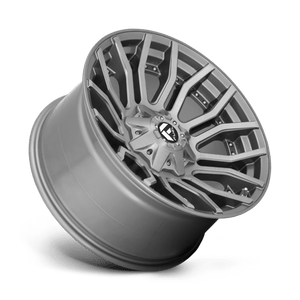 Fuel Offroad D713 RAGE PLATINUM Brushed Gun Metal Tinted Clear 20x10 -18 8x170mm 125.1mm - Wheelwiz
