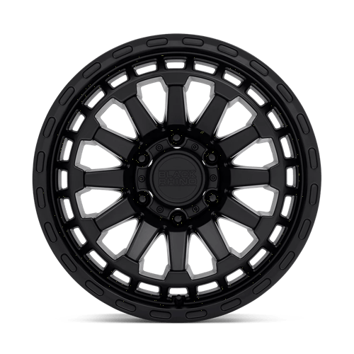 Black Rhino RAID Matte Black 17x8.5 +18 6x114.3mm 76.1mm - Wheelwiz