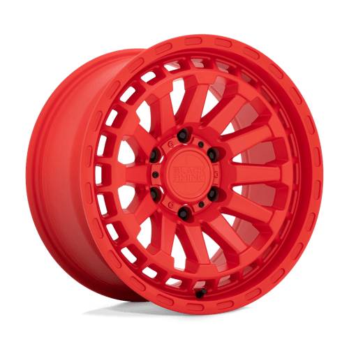 Black Rhino RAID Gloss Red 17x8.5 -18 5x127mm 71.5mm - Wheelwiz