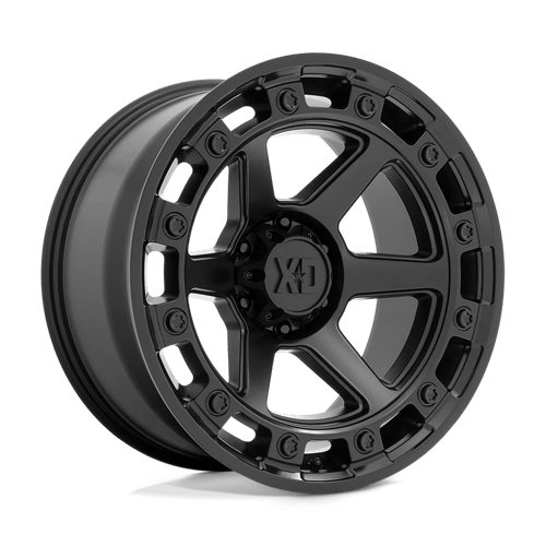 XD Series XD862 RAID Satin Black 17x9 0 6x139.7mm 106.1mm - Wheelwiz