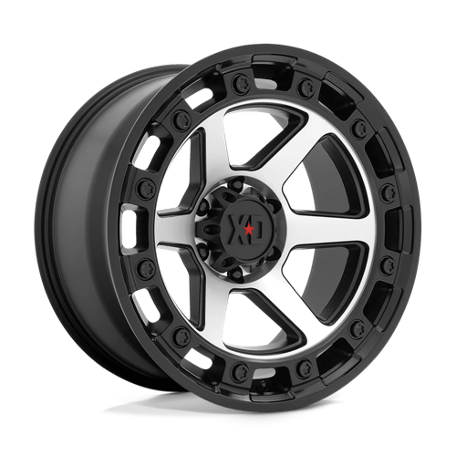 XD Series XD862 RAID Satin Black Machined 20x10 -18 6x139.7mm 106.1mm - Wheelwiz