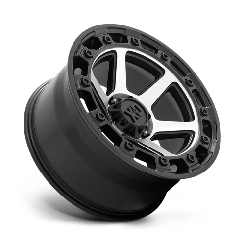 XD Series XD862 RAID Satin Black Machined 17x9 0 5x127mm 71.5mm - Wheelwiz