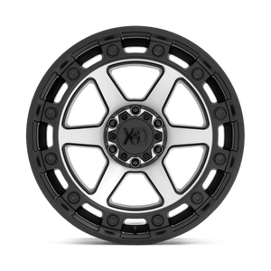 XD Series XD862 RAID Satin Black Machined 17x9 0 5x127mm 71.5mm - Wheelwiz