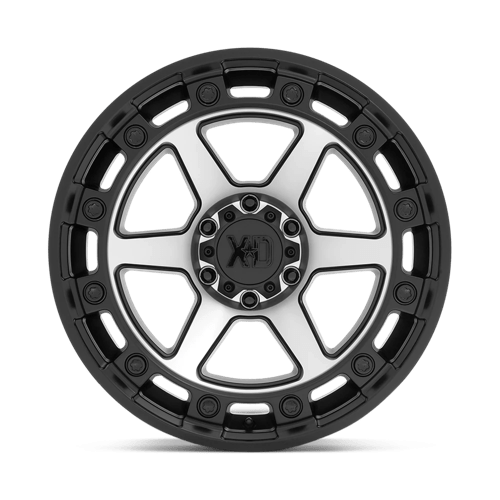 XD Series XD862 RAID Satin Black Machined 20x10 -18 5x127mm 71.5mm - Wheelwiz