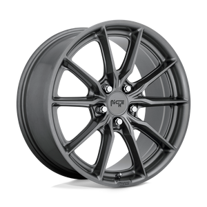 Niche M239 RAINIER Matte Anthracite 18x8 +42 5x112mm 66.6mm - WheelWiz