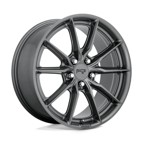 Niche M239 RAINIER Matte Anthracite 18x8 +42 5x112mm 66.6mm - WheelWiz