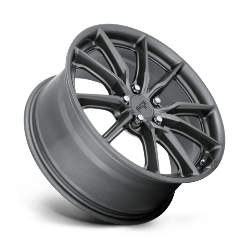 Niche M239 RAINIER Matte Anthracite 18x8 +42 5x112mm 66.6mm - WheelWiz