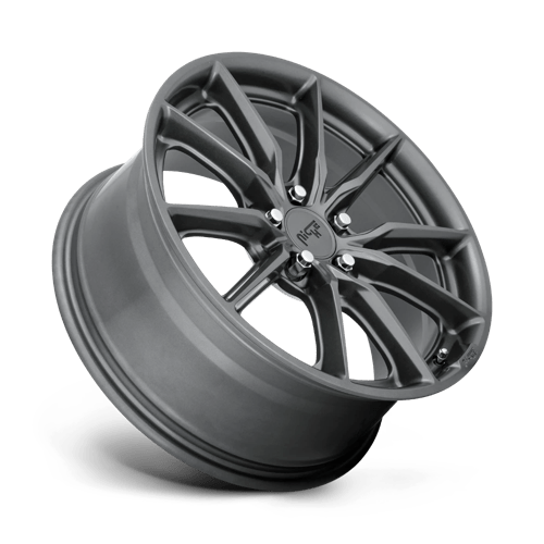 Niche M239 RAINIER Matte Anthracite 18x8 +42 5x112mm 66.6mm - Wheelwiz