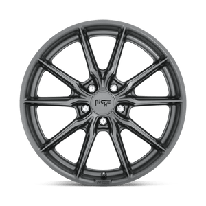 Niche M239 RAINIER Matte Anthracite 18x8 +42 5x112mm 66.6mm - Wheelwiz