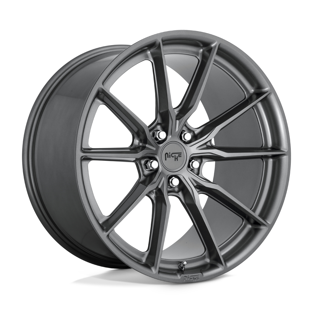Niche M239 RAINIER Matte Anthracite 20x9 +38 5x112mm 66.6mm - WheelWiz